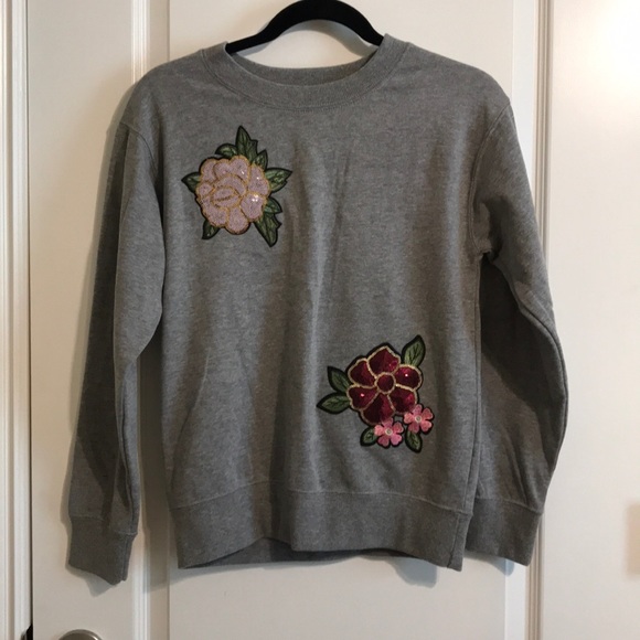 Ultra Flirt Womens Velvet Ruched Crewneck Sweater